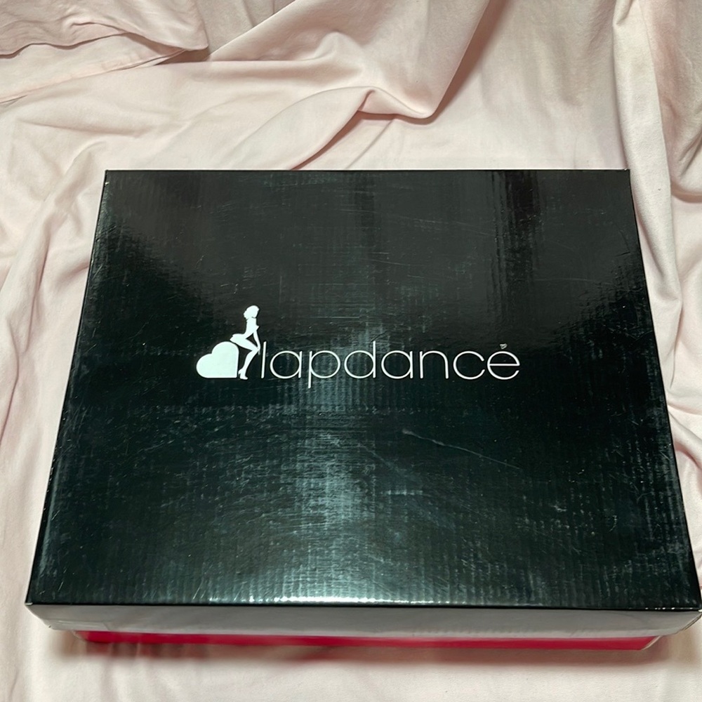 NWT Lapdance 5” black platform with open toe - Picture 4 of 4